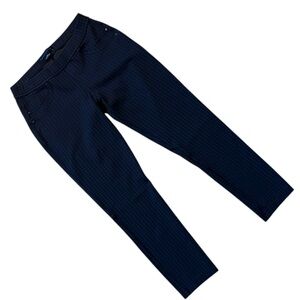 Sanctuary Black Cropped Brown & Black Checkered Pants